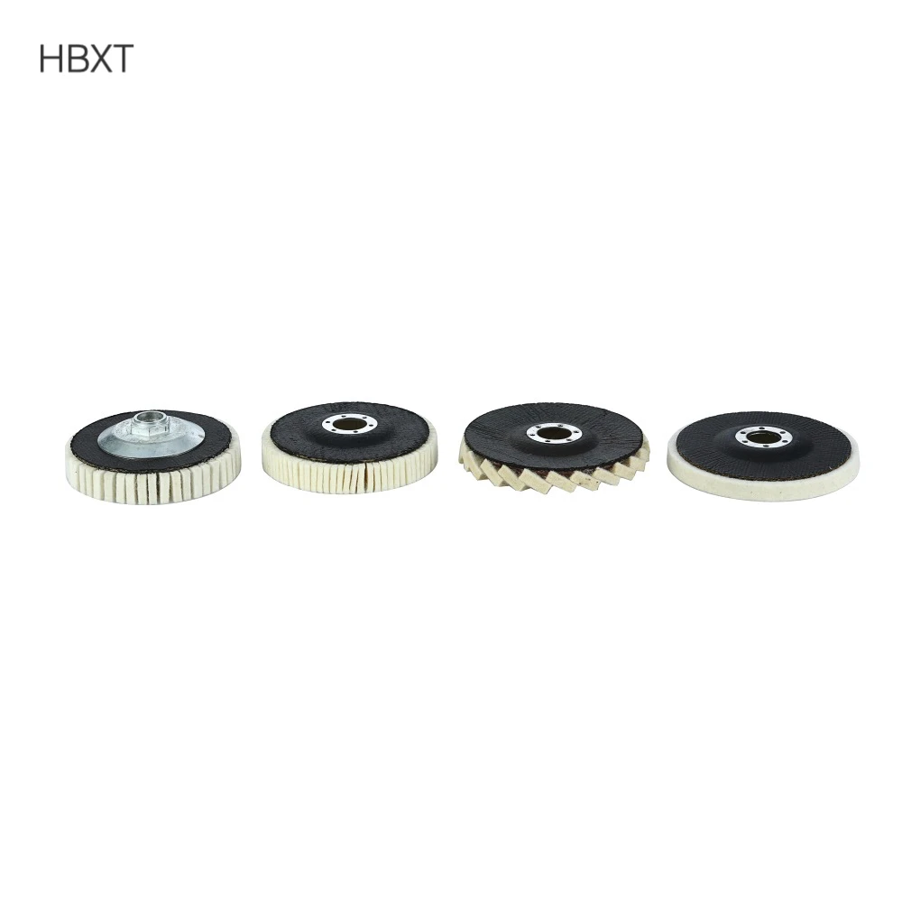 Polishing wool felt wheel thread M14 buffing wheel marble sanding buff wool felt