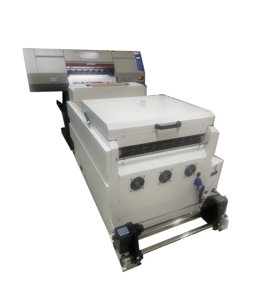 High quality A1 60cm automatic industrial dtf powder shaker oven dtf dryer i3200 i1600 printer print on t-shirt dtf printer