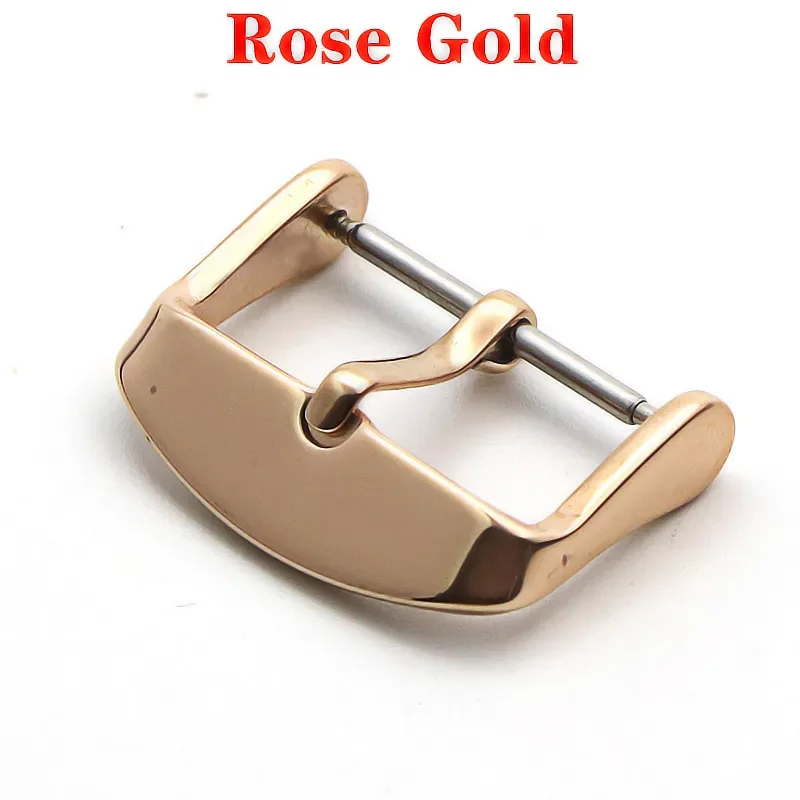 Metal Belt Stainless Steel Watch Band Strap  Clasp 16mm 22mm 20mm 18mm Watch Pin Buckles