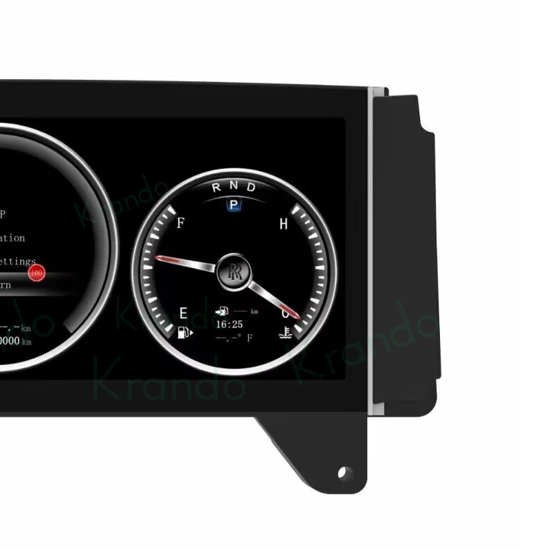 krando 12.3Inch LCD Dashboard Panel Virtual Digital Instrument Cluster for Rolls-Royce Phantom Family2004~2013 speed lcd display