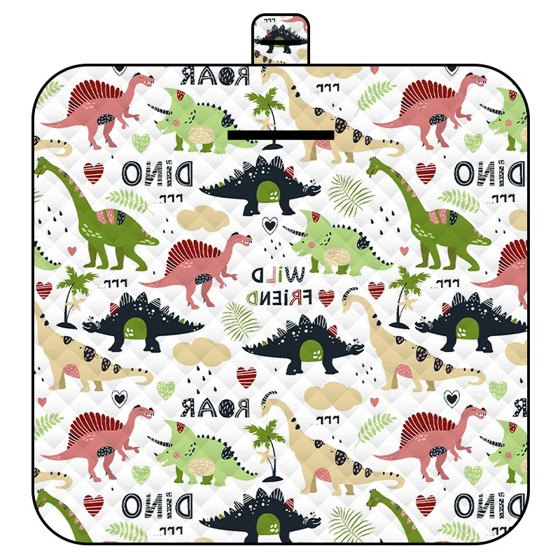 Customized Picnic blanket outdoor play mat portable waterproof and moisture-proof for camping