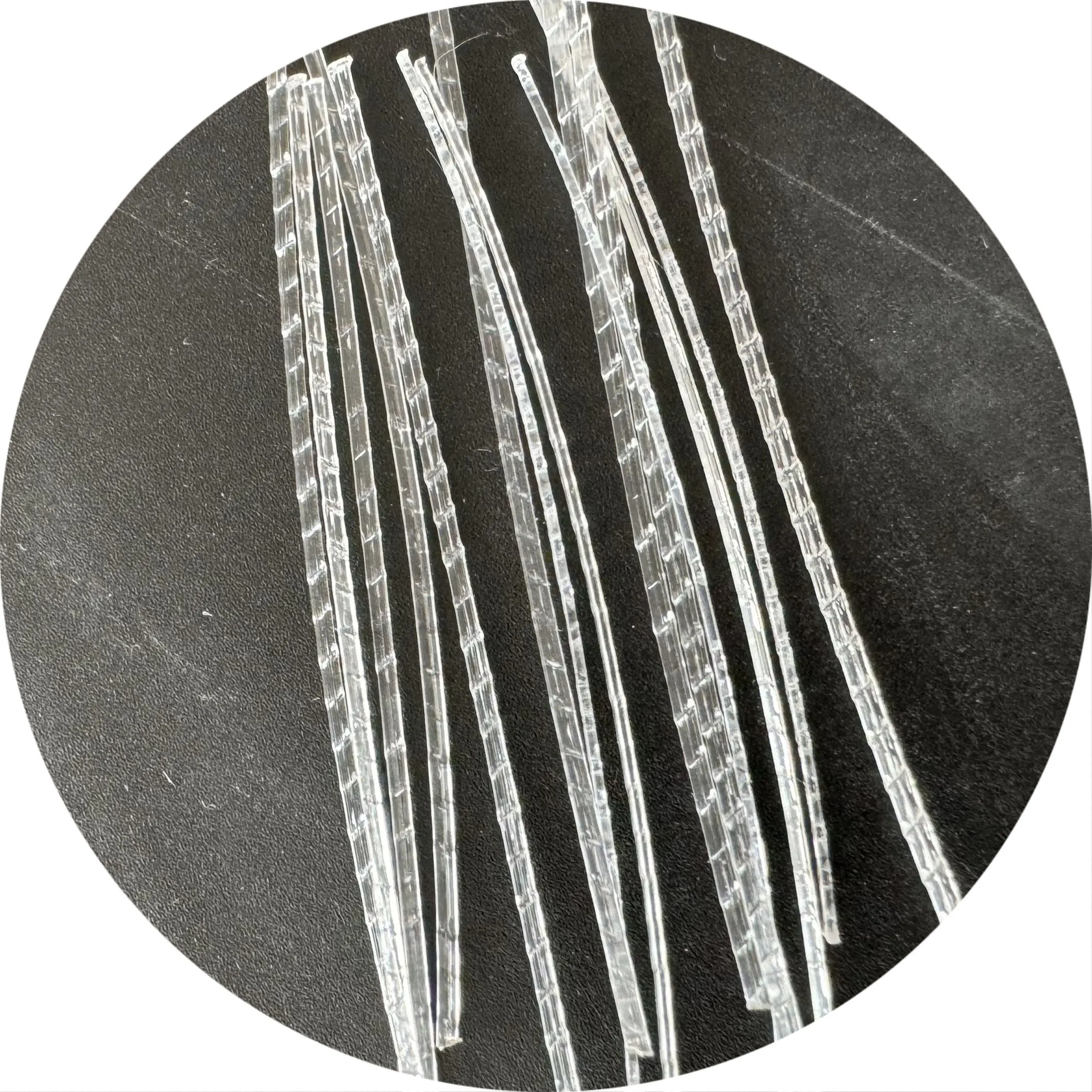 High Tenacity Pp Polypropylene Material Macro Fiber For Concrete And Mortar
