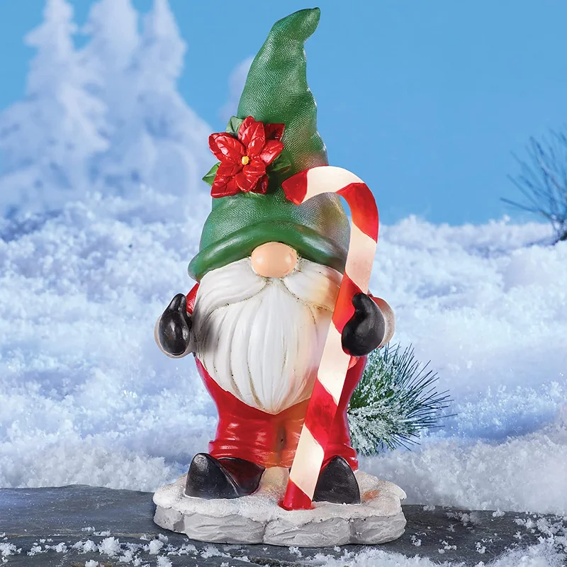 Изготовленная на заказ смола милая Статуэтка гнома из смолы для мальчика или девочки