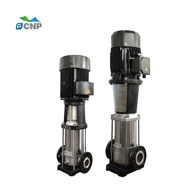 Завод питания CNP CDLF4 60 Гц высокого давления из нержавеющей стали вертикальный многоступенчатый центробежный электрический водяной насос