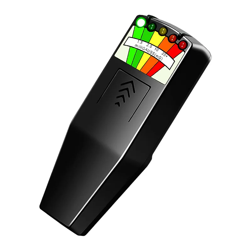5 LED Light EMF Meter Magnetic Field Detector Ghost Hunting Paranormal Equipment Tester Portable