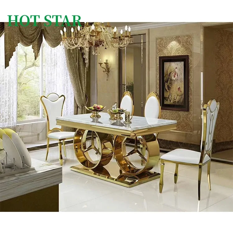 Classical Indoor Furniture Dining Table Diningroom Furniture Marble Dining Table Set Marble Round Cheap Dinning Table And Chairs
