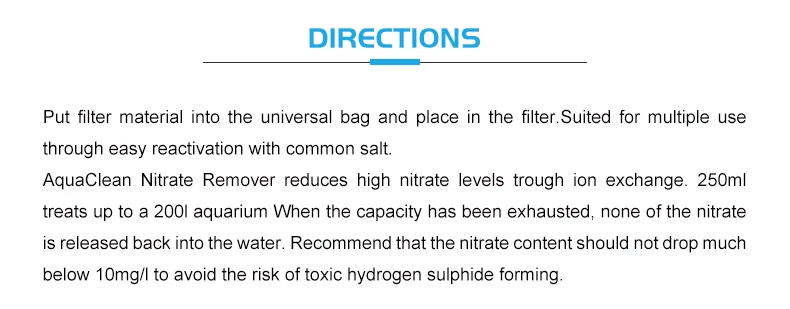 Source factory  nitrate remover for fresh water aquariums biological filtration systems filter media
