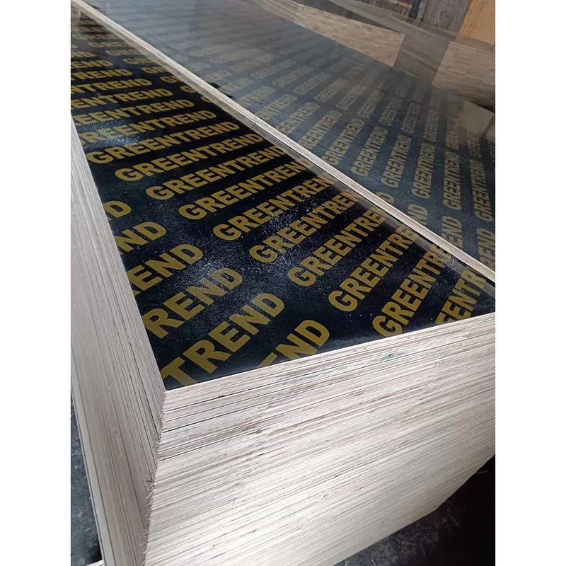 Best prices 15mm 18mm brown black marine shuttering film faced plywood board