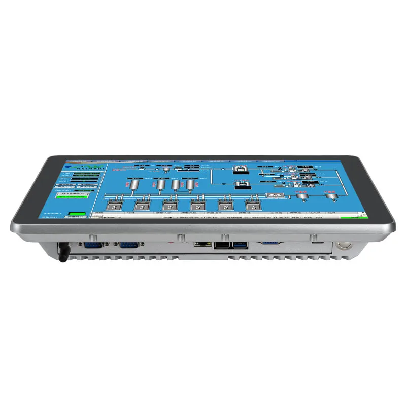 All In One Capacitive Resistive Touch Screen Industrial Control Computer Integrated Waterproof Embedded Panel Pc