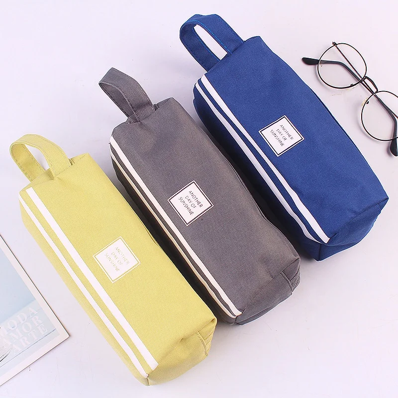 Small Pencil Case Student Pencil Pouch Coin Pouch Cosmetic Bag Office Stationery Organizer For Teen School