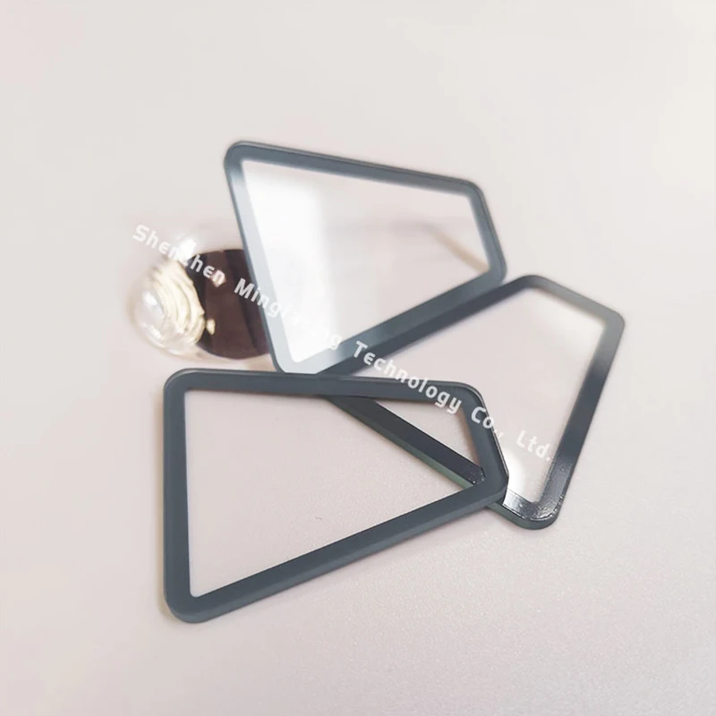 Deep processing of transparent diamond glass panel screen screen camera lens glass plate by glass manufacturers