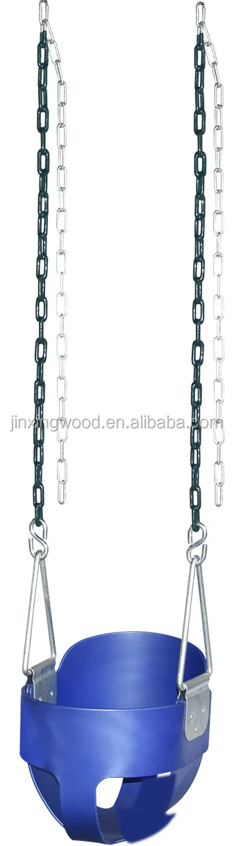 Hight Quality Outdoor EVA Full infant bucket baby swing seat kids toy for climbing frames