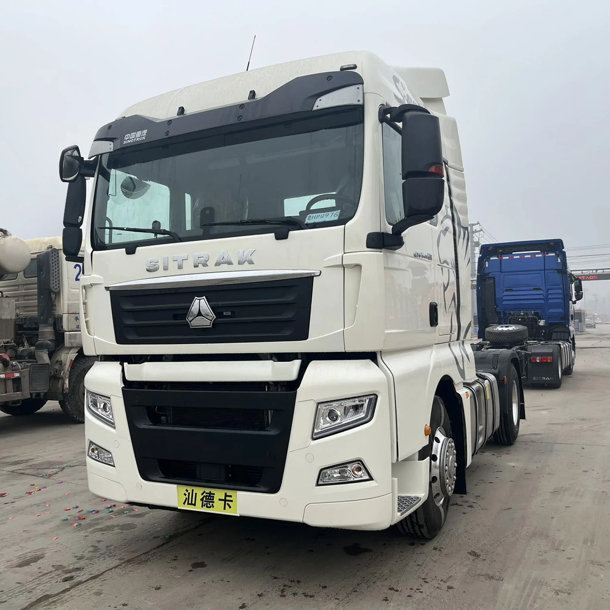 M1142 PC502067 Sitrak G7S 4X2 Euro 6 Diesel Tractor Truck Automatic Transmission