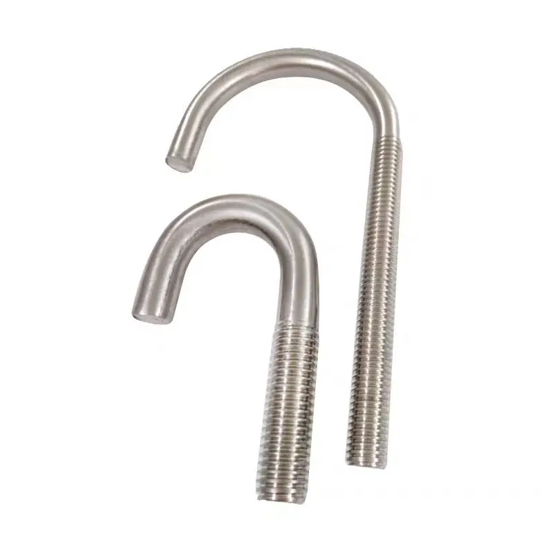 Machine J Hook J Bolt Four-Component Set Roofing Bolt DIN Standard Foundation Bolt Anti-corrosion Wear Resistance M6-M30