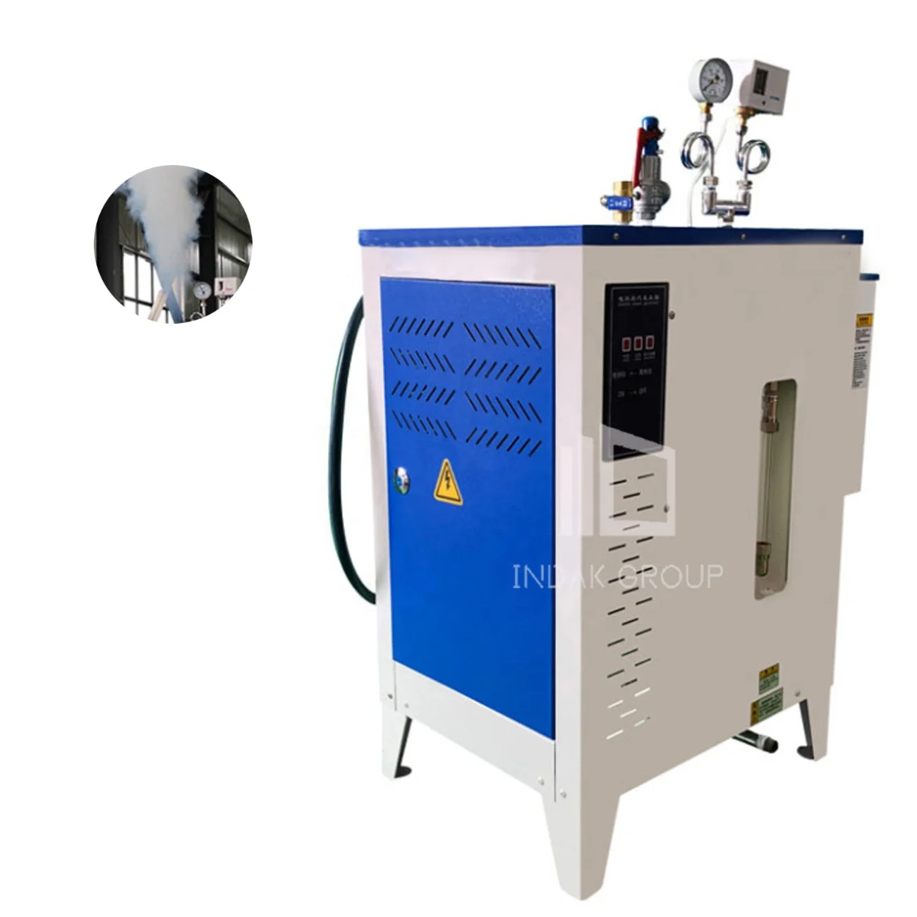 yinda 7.5kw commercial diesel ,natural gas, liquefied gas fueling steam bath generator with gas burner