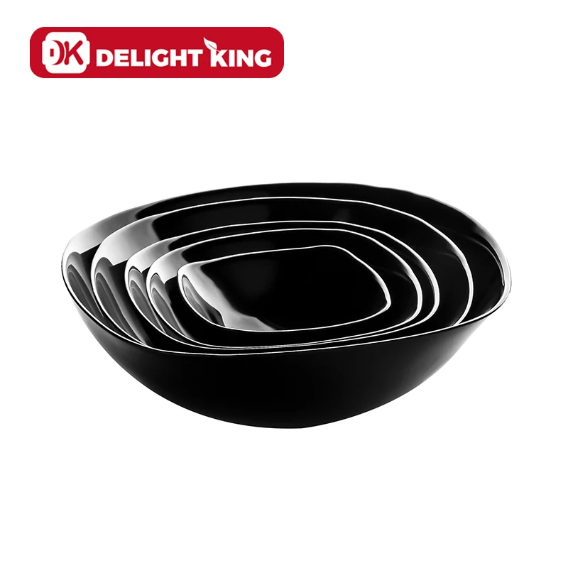 Opal glassware in stock white opal glass fish dish glass flat plate rice soup bowl milk pot for dinner set