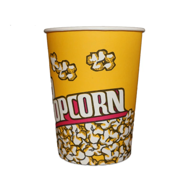 Food Grade Paper Customize Print Popular Logo Large Size 28oz 46OZ 32 OZ 64oz 70oz 85oz 130oz Fried Chicken Bucket Popcorn Tubs