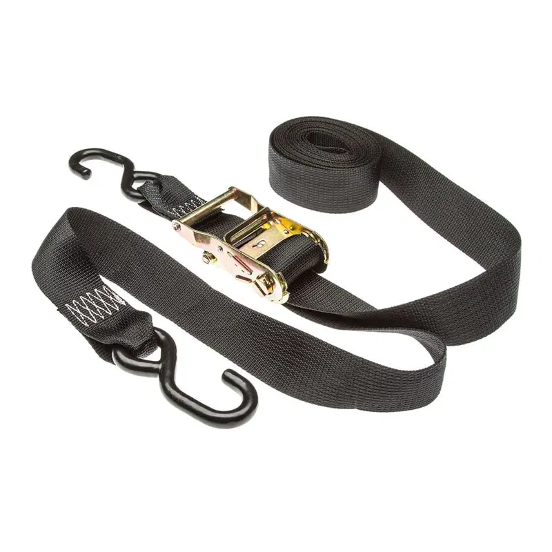 Hot 2 inch E Track Motorcycle tie down strap Cargo e track ratchet tie downs kit