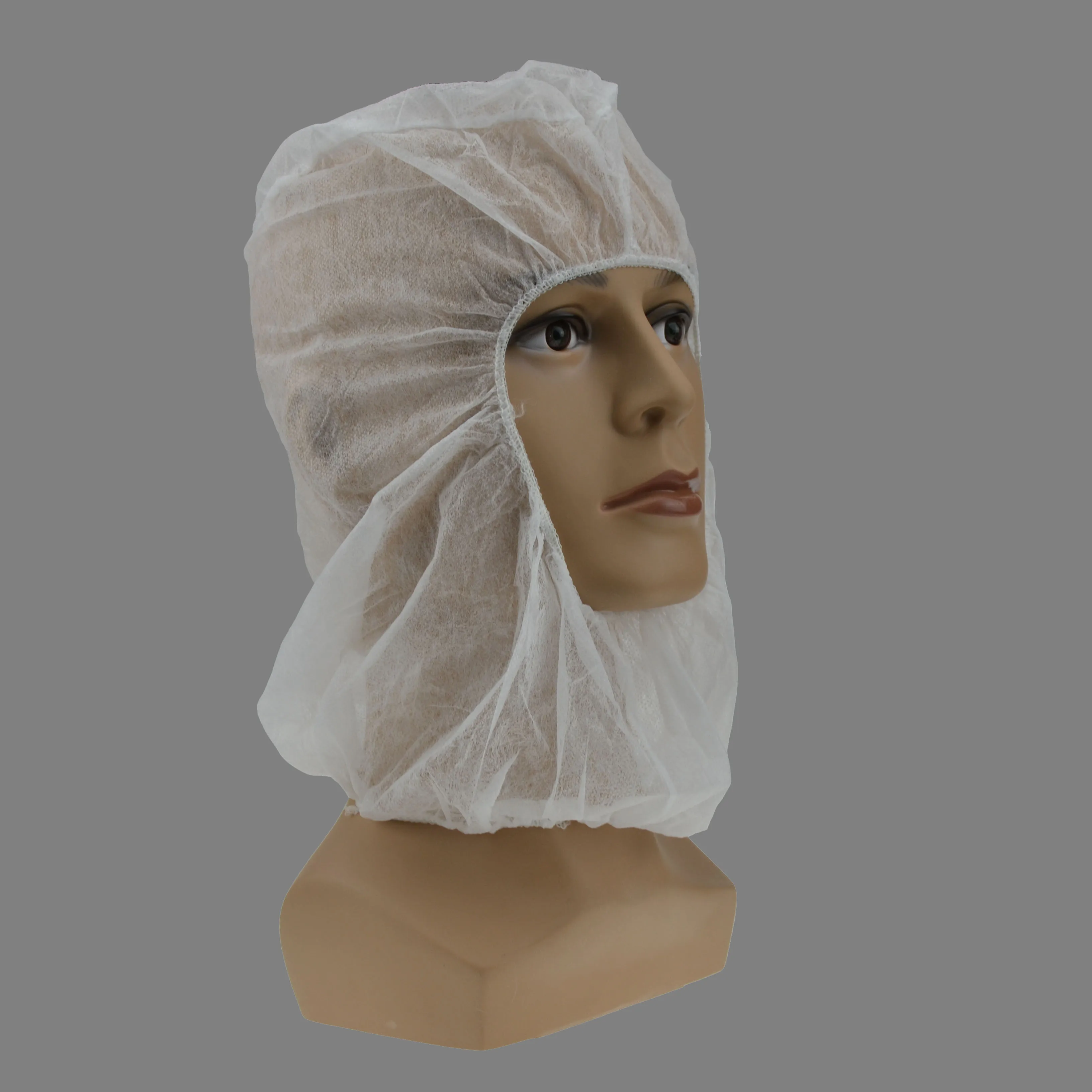 Junlong factory of  White Disposable  Hood Covers for Food Safety