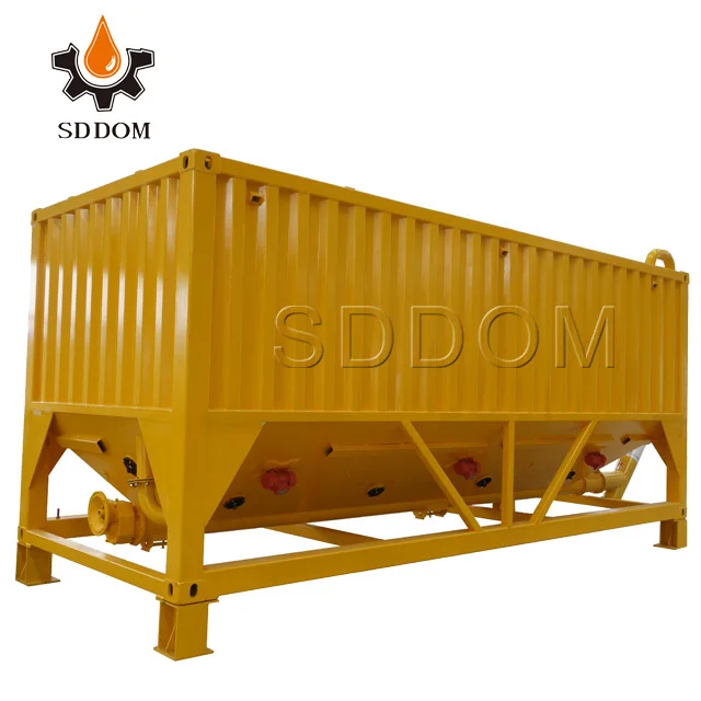 cement silo 30t Factory Price High Quality Portable Steel Small Cement Bulk material Storage Silo size container silo
