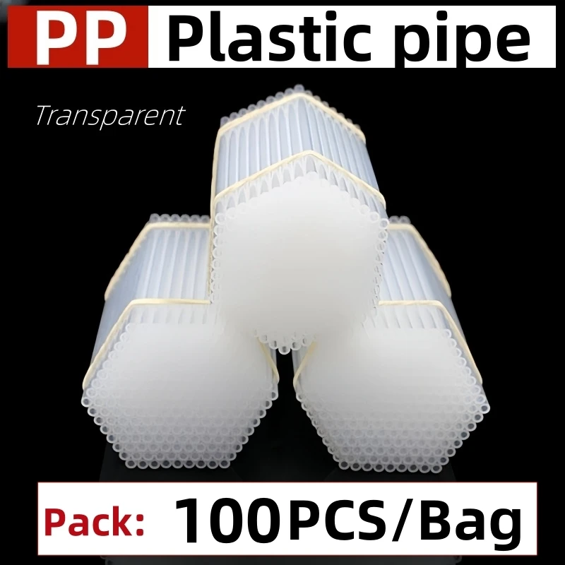 89mm Length Wholesale Price Translucence PP Tube Plastic  Round Tube Hollow Refill  Pipe