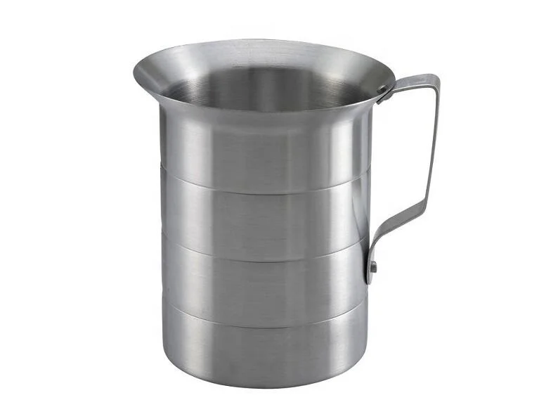 Aluminum Jug  Measuring Pitchers Espresso Coffee  Milk Pitcher With scale