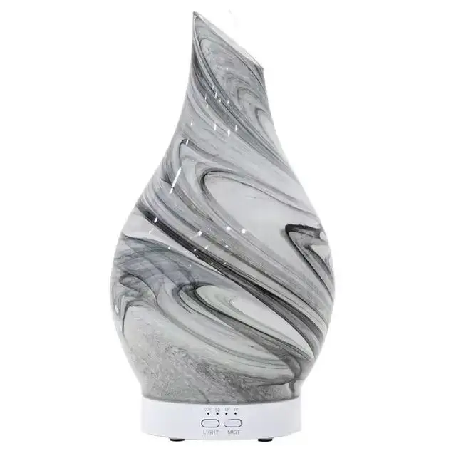 Creative Glass diffuser Mini Glass bevel Nose Diffuser Seven color humidifier 100ml diffuser