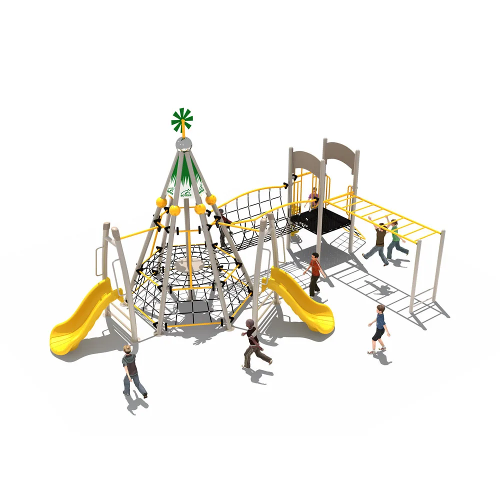 Best selling children playground equipment outdoor plastic slide