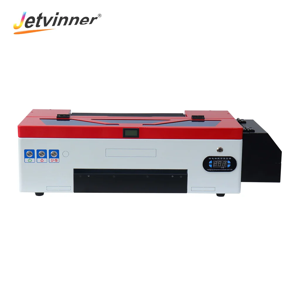 A3 dtf printer with oven dtf ink pet film hot melt powder CMYKW 100ml china supply manufacturer