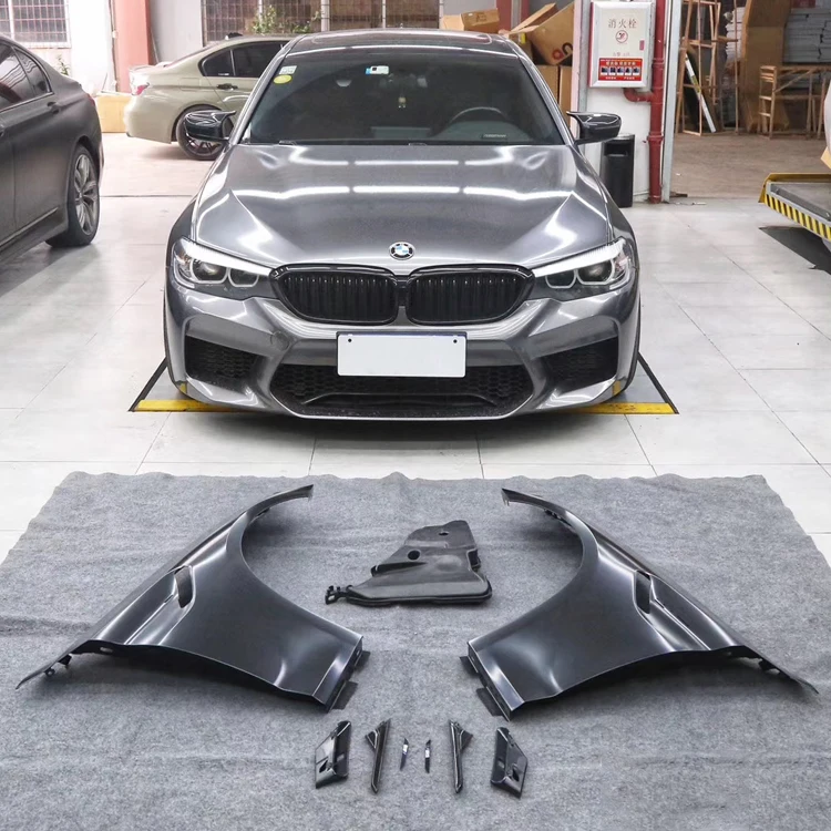 Стальной материал тела комплект сбоку для Bmw 5 серия G30 M5 стиль 2018-2020 автомобильные