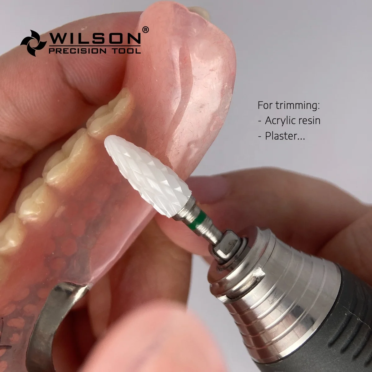 6400301 Wholesale HP Tungsten Carbide 2.35mm Lab Burs for Acrylic Resin dentistry laboratory instruments dental consume material
