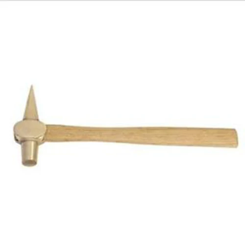 Non-sparking  Hammer testing wooden handle safety hand tools 150g