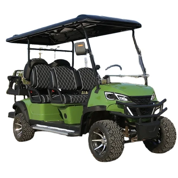 WELIFTRICH 4+2 6 Passenger oof road Hunting Car with powerful 5kw 72v System Electric Golf Cart