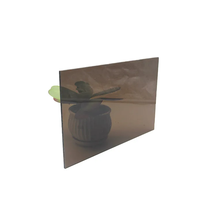 Light Weight Strong Impact Abrasion Resistant 3mm brown Polycarbonate Cover Protector Sheet for Carport Roofing
