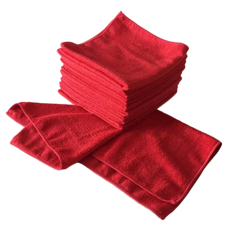 High Quality Manufacture 40X40 Microfiber Towel Car Detailing Quick-Dry, Super Absorption, Lint free