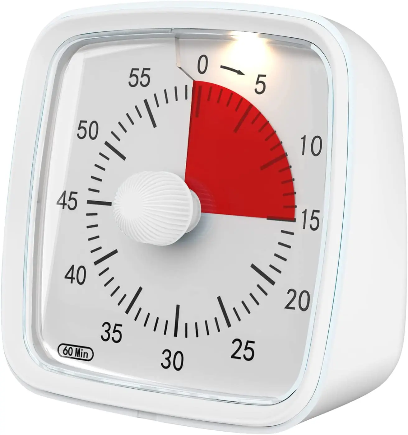 2022 New Arrival Yunbaoit Visual Timer with Touch Control Night Light 60-Minute Countdown Timer for Home, School, or Work