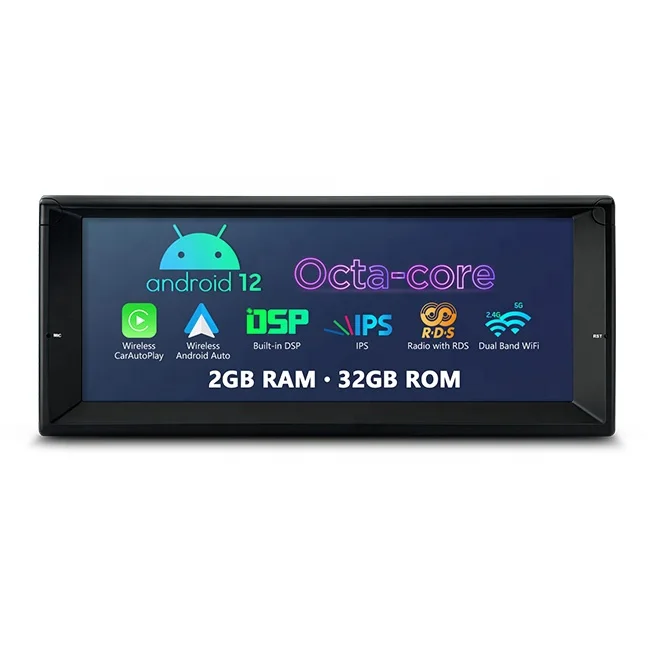 10.25 inch Octa-Core Car Stereo Navigation System with Instant Camera Access Screen Mirroring Support 1080P Video for BMW