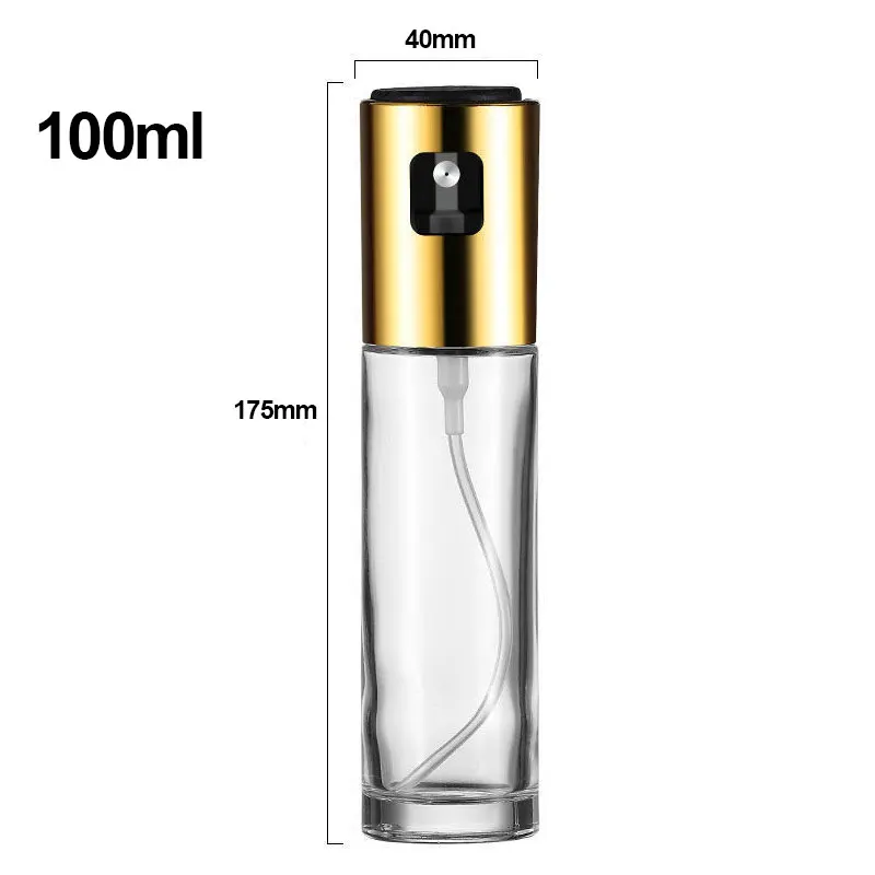 100ml Transparent Kitchen Cooking Oil Spray Bottle