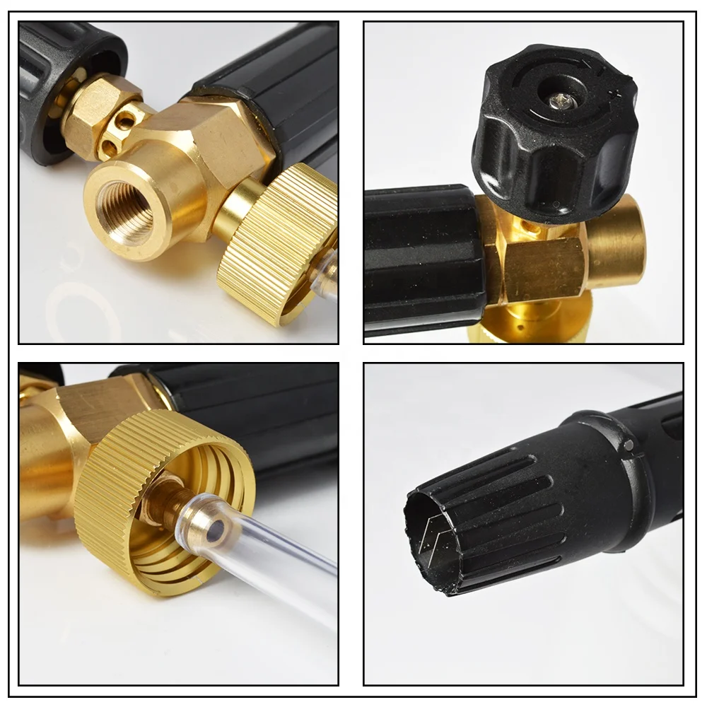Профессиональная пенная насадка для мойки высокого давления, детали основного корпуса, насадка для пены