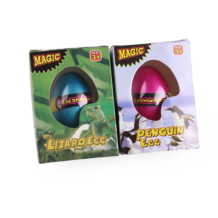 
QX60 Dinosaur Hatching Eggs Shark Growing In Water Animals Toys Alien Water Growing Egg Toys 