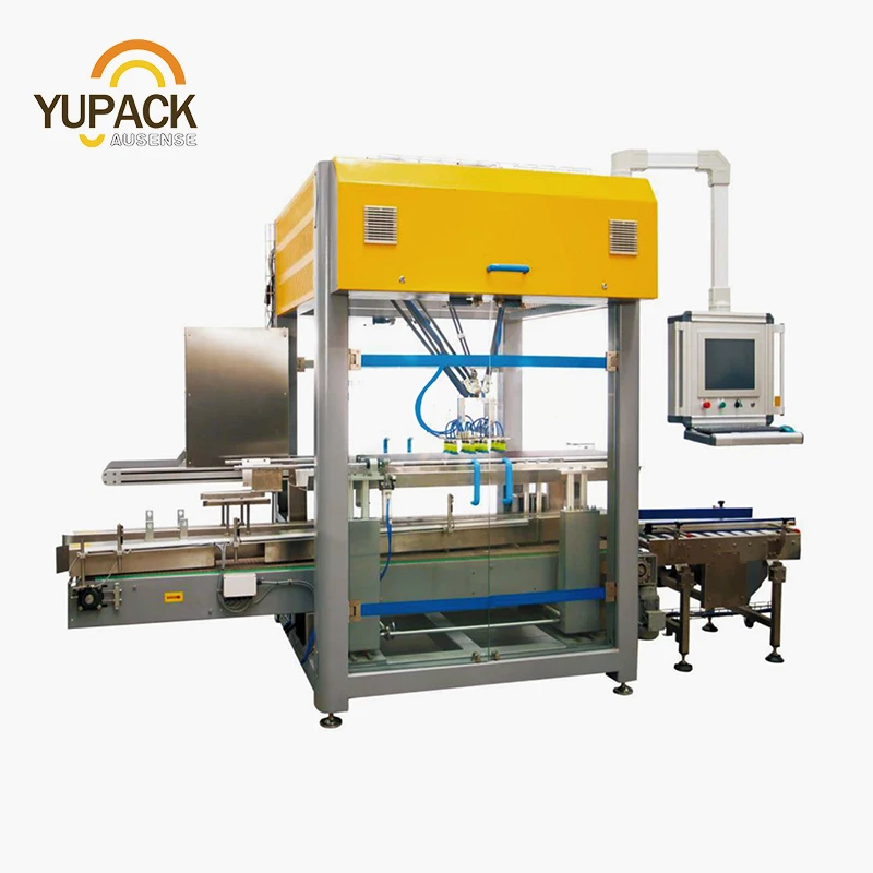 Delta Robot case packer/Top Load Parallel Robotic Case Packer for soft-Bags and Pouches