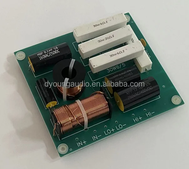 12 inch 2 way woofer and HF driver 600w crossover network