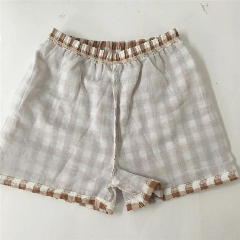 
Factory Direct Price Fashion Plaid Baby Boys Summer Shorts Cheap Toddler Boys Summer Shorts Outfit 