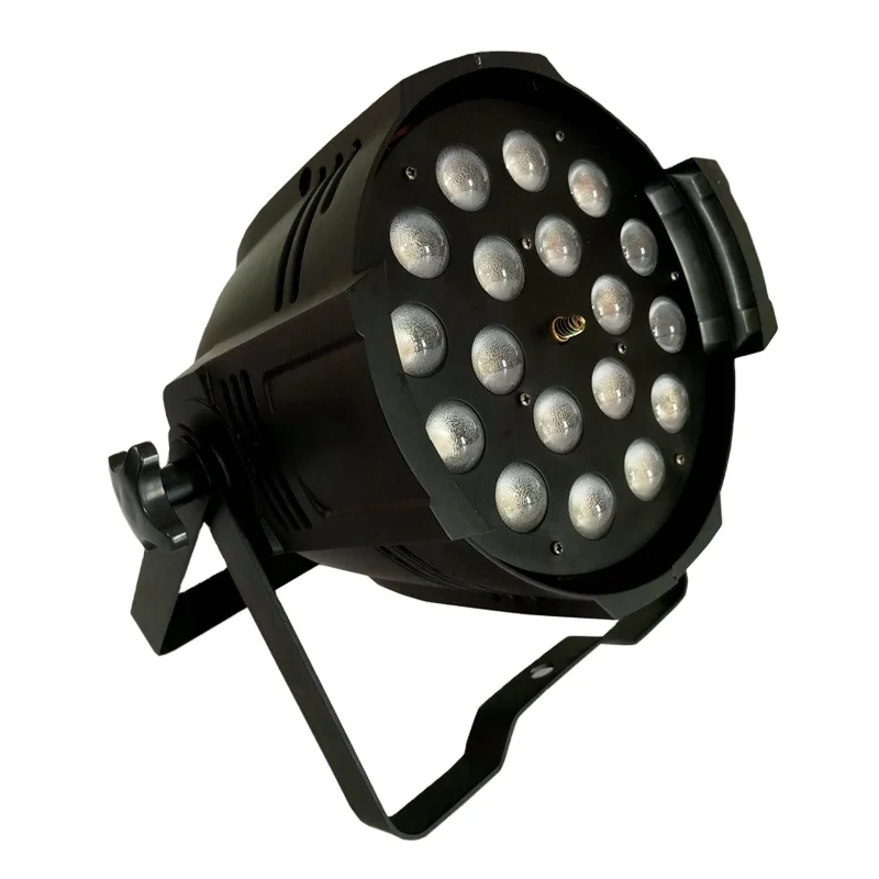 Супер-освещение zoom 6 в 1 Rgbwa + uv 18 шт. 18 Вт Par Light Can внутреннее сценическое освещение Dmx512 par64 led