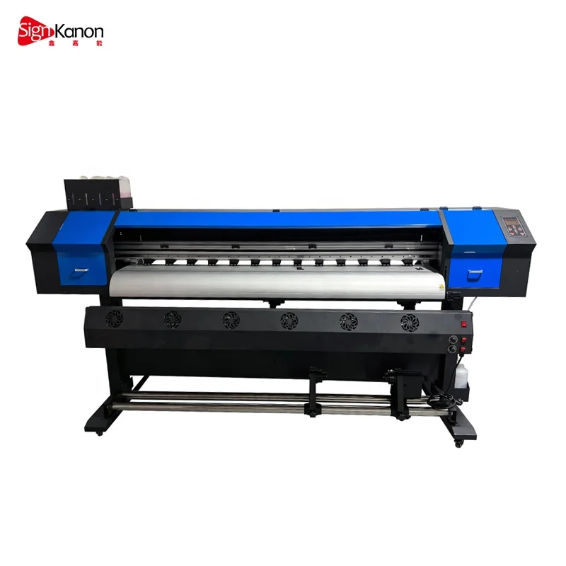 Большая Акция, струйный принтер с пьезоструйными чернилами 1,8 м, одиночный принтер XP600 CMYK, принтер с печатной головкой и экосольвентным принтером