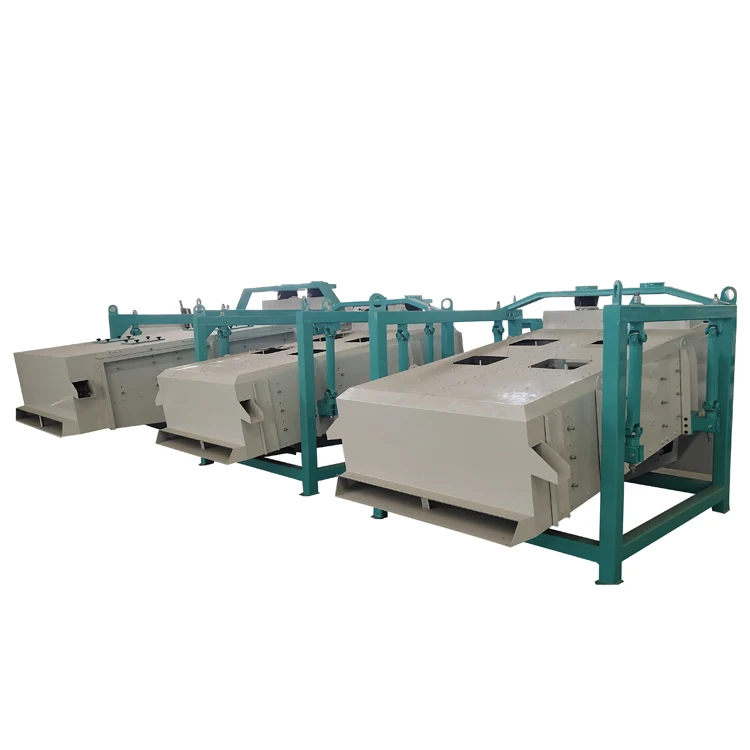 Grains Rotary Vibrating Cleaning Sieve, Rotary Cleaner Legumes Classifier