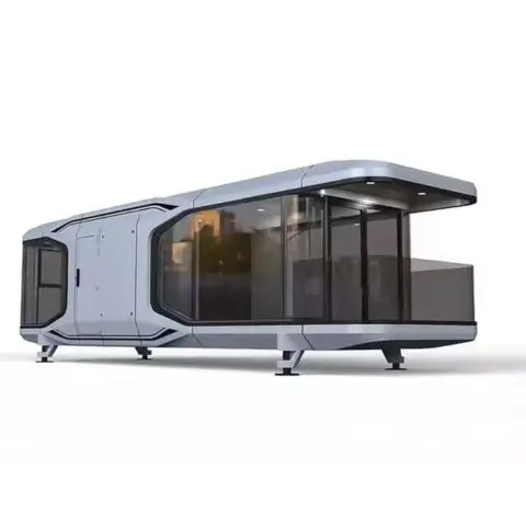 Умный 20 футов и 40 футов Apple Space Capsule коммерческий дом для использования в отеле