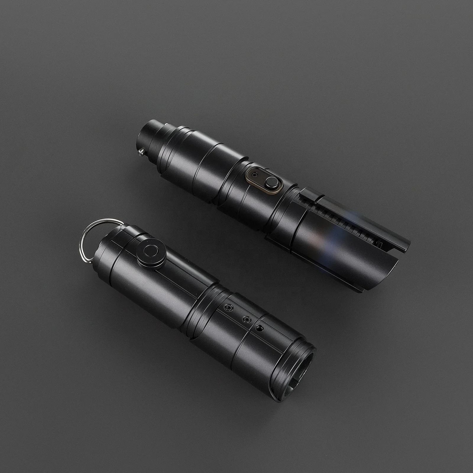 LGT Saberstudio Qimir The Stranger Smooth Swing LED Sword Metal Hilt Heavy Dueling Lightsaber Infinite Color Change for Cosplay