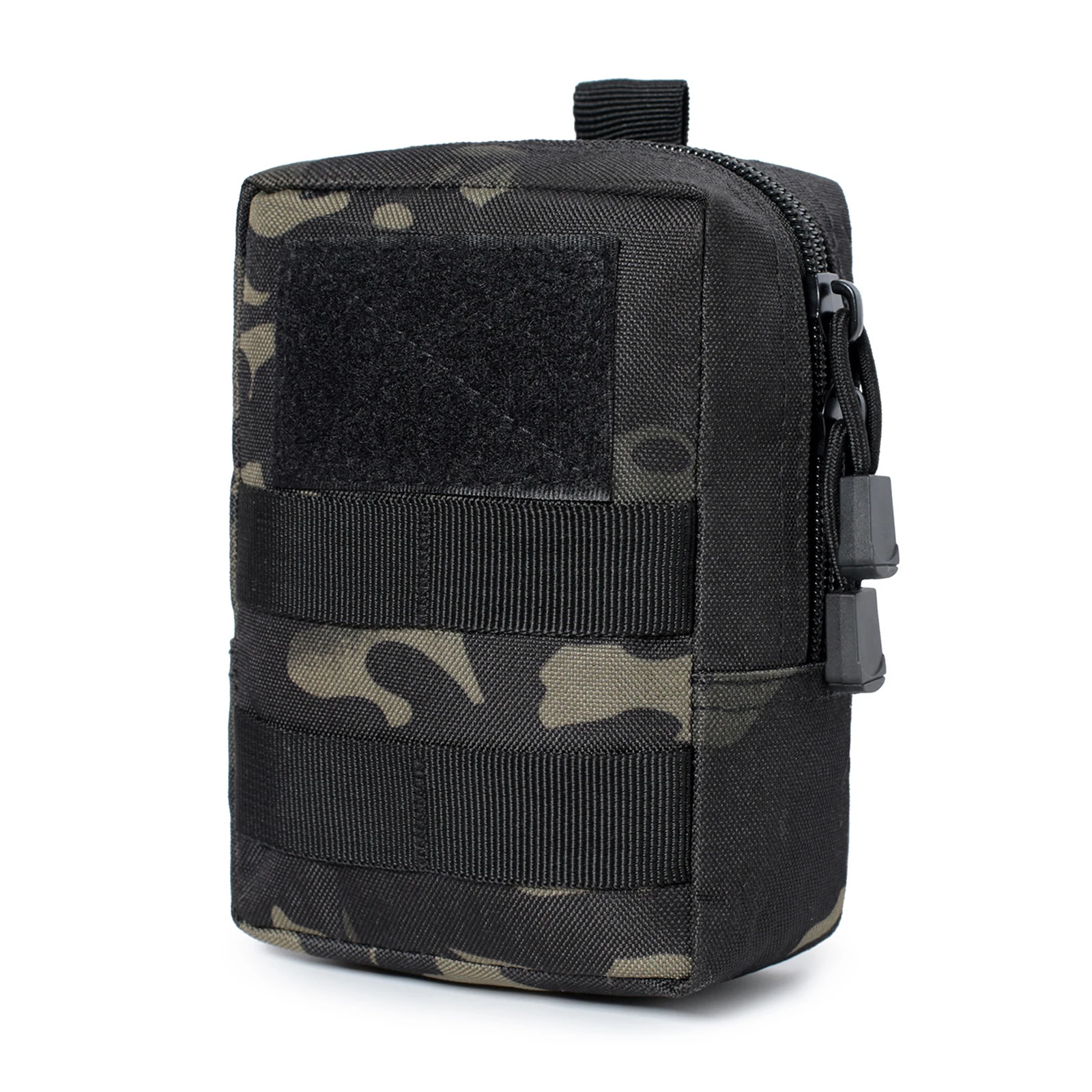 600D Nylon Multicam Tactical Molle Pouch Compact Water Resistant EDC Pouch for Backpack Vest Duty Belt