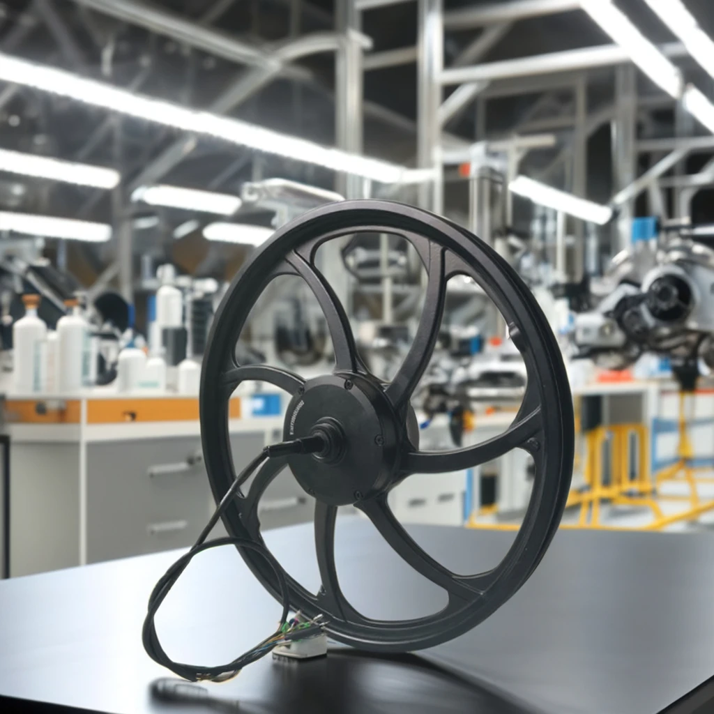 48v 500w Hub Motor 36V 48V 350W DC Brushless Gear 20 Inch Bicycle Hub Motor With Front Wheels for Electric Disc Bike